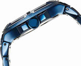 Guess Rigor Multifunction Black Dial Blue Steel Strap Watch for Men - W0218G4 Authentic Buy Shop Now