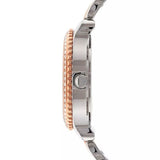 Guess Enchanting Diamonds Silver Dial Two Tone Steel Strap Watch for Women - W0305L3 Authentic Buy Shop Now