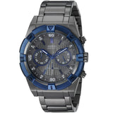 Guess Sport Analog Grey Dial Grey Steel Strap Watch for Men - W0377G5 Authentic Buy Shop Now