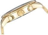 Guess Horizon Chronograph Black Dial Gold Steel Strap Watch For Men - W0379G4 Authentic Buy Shop Now
