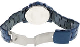 Guess Horizon Chronograph Black Dial Blue Steel Strap Watch For Men - W0379G5 Authentic Buy Shop Now