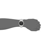 Guess Minimal Black Dial Silver Steel Strap Watch for Men - W0416G1 Authentic Buy Shop Now