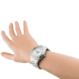 Guess Siren White Dial Silver Steel Strap Watch for Women - W0442L1 Authentic Buy Shop Now