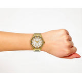 Guess Siren Diamonds White Dial Rose Gold Steel Strap Watch for Women - W0442L3 Authentic Buy Shop Now