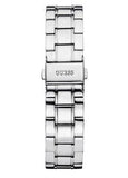 Guess Mini Sunrise Silver Dial Silver Steel Strap Watch For Women - W0448L1 Authentic Buy Shop Now
