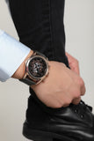 Guess Persuit Multifunction Black Dial Black Leather Strap Watch for Men - W0500G2 Authentic Buy Shop Now
