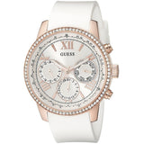 Guess Sport White Dial White Rubber Strap Watch For Women - W0616L1 Authentic Buy Shop Now