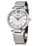 Guess Soho Silver DIal Stainless Steel Mesh Bracelet Watch For Women - W0638L1 Authentic Buy Shop Now