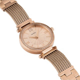 Guess Soho Rose Gold Dial Stainless Steel Watch For Women - W0638L4 Authentic Buy Shop Now