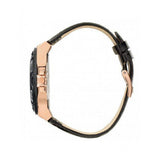 Guess Force Analog Black Dial Black Leather Strap Watch For Men - W0674G6 Authentic Buy Shop Now