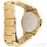 Guess Sassy Analog Quartz Gold Dial Gold Steel Strap Watch For Women - W0705L2 Authentic Buy Shop Now