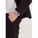 Guess Confetti Diamonds Silver Dial Silver Steel Strap Watch for Women - W0774L7 Authentic Buy Shop Now