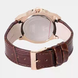 Guess Limelight Analog White Dial Brown Leather Strap Watch For Women - W0775l14 Authentic Buy Shop Now