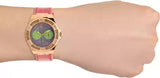 Guess Limelight Quartz Multicolor Dial Red Leather Strap Watch For Women - W0775L4 Authentic Buy Shop Now