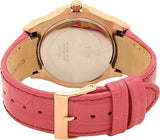 Guess Limelight Quartz Multicolor Dial Red Leather Strap Watch For Women - W0775L4 Authentic Buy Shop Now