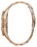 Guess Frontier Chronograph Crystals Rose Gold Dial Rose Gold Steel Strap Watch for Men - W0799G3 Authentic Buy Shop Now