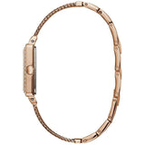Guess Highline Off White Dial Rose Gold Stainless Steel Mesh Strap Watch For Women - W0826L3 Authentic Buy Shop Now