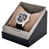 Guess G-Twist Quartz Black Dial Black Silicone Strap Watch For Men - W0911L8 Authentic Buy Shop Now