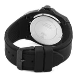 Guess Legacy Black Dial Black Rubber Strap Watch For Men - W1048G2 Authentic Buy Shop Now