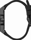 Guess Legacy Black Dial Black Rubber Strap Watch For Men - W1048G2 Authentic Buy Shop Now