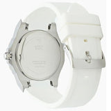 Guess Limelight White Dial White Rubber Strap Watch for Women - W1053L2 Authentic Buy Shop Now