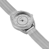 Guess Whisper Silver Dial Silver Mesh Bracelet Watch for Women - W1084L1 Authentic Buy Shop Now