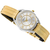 Guess Whisper Silver Dial Gold Mesh Bracelet Watch for Women - W1084L2 Authentic Buy Shop Now