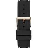Guess Overdrive Black Dial Black Rubber Strap Watch for Women - W0149L4 Authentic Buy Shop Now