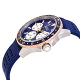 Guess Odyssey Multifunction Blue Dial Blue Rubber Strap Watch For Men - W1108G4 Authentic Buy Shop Now