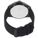 Guess Genesis Quartz Black Dial Black Silicone Strap Watch For Men - W1254G2 Authentic Buy Shop Now