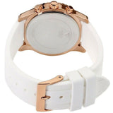 Guess Solar White Dial White Rubber Strap Watch For Women - W1135L1 Authentic Buy Shop Now