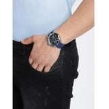 Guess Odyssey Analog Blue Dial Blue Rubber Strap Watch For Men - W1108G1 Authentic Buy Shop Now