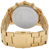 Guess Hendrix Multifunction Black Dial Gold Steel Strap Watch for Men - W1309G2 Authentic Buy Shop Now