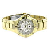 Guess Vista Diamonds Gold Dial Gold Steel Strap Watch for Women - W13573L1 Authentic Buy Shop Now