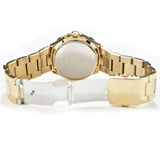 Guess Vista Diamonds Gold Dial Gold Steel Strap Watch for Women - W13573L1 Authentic Buy Shop Now