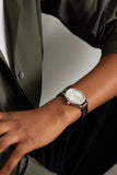 IWC Portofino Automatic Silver Dial Brown Leather Strap Watch for Women - IW357403 Authentic Buy Shop Now