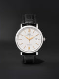 IWC Portofino Automatic White Dial Black Leather Strap Watch for Men - IW356517 Authentic Buy Shop Now
