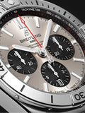 Breitling Chronomat B01 42mm Silver Dial Silver Steel Strap Watch for Men - AB0134101G1A1 Authentic Buy Shop Now