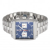 Tag Heuer Monaco Automatic Chronograph Blue Dial Silver Steel Strap Watch for Men - CBL2111.BA0644 Authentic Buy Shop Now