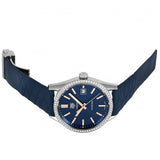 Tag Heuer Carrera Quartz Diamonds Blue Dial Blue Leather Strap Watch for Women - WAR1114.FC6391 Authentic Buy Shop Now