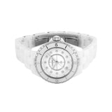Chanel J12 Quartz Diamonds White Dial White Steel Strap Watch for Women - J12 H5703 Authentic Buy Shop Now