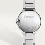 Cartier Ballon Bleu De Cartier Silver Dial Silver Steel Strap Watch for Women - W69011Z4 Authentic Buy Shop Now