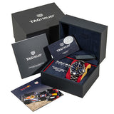 Tag Heuer Formula 1 Red Bull Racing Chronograph Blue Dial Silver Steel Strap Watch for Men - CAZ101AK.BA0842