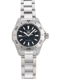 Tag Heuer Aquaracer Professional 200 Quartz Black Dial Silver Steel Strap Watch for Women - WBP1410.BA0622 Authentic Buy Shop Now