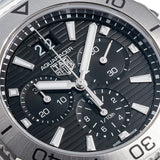 Tag Heuer Aquaracer Professional 200 Date Black Dial Silver Steel Strap Watch for Men - CBP1110.BA0627 Authentic Buy Shop Now