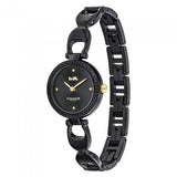Coach Park Swarovski Crystals Black Dial Black Steel Strap Watch for Women - 14503564 Authentic Buy Shop Now
