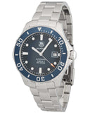 Tag Heuer Aquaracer Caliber 5 Automatic Blue Dial Silver Steel Strap Watch for Men - WAN2111.BA0822 Authentic Buy Shop Now