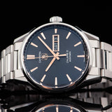 Tag Heuer Carrera Calibre 5 Automatic Black Dial Silver Steel Strap Watch for Men - WAR201C.BA0723 Authentic Buy Shop Now