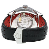Tag Heuer Carrera Calibre 5 Drive Timer Black Dial Black Leather Strap Watch for Men - WAR2A10.FC6337 Authentic Buy Shop Now