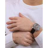Emporio Armani Diver Chronograph Brown Dial Brown Leather Strap Watch For Men - AR11486 Authentic Buy Shop Now